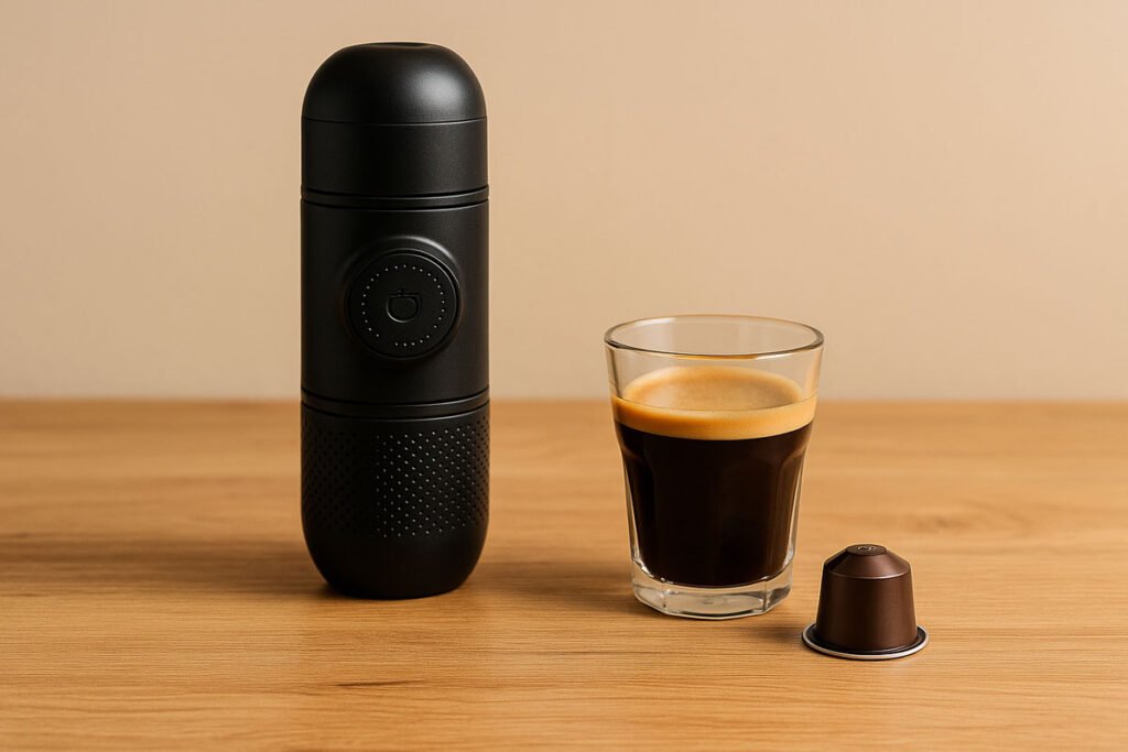 Cafetera Nespresso portátil