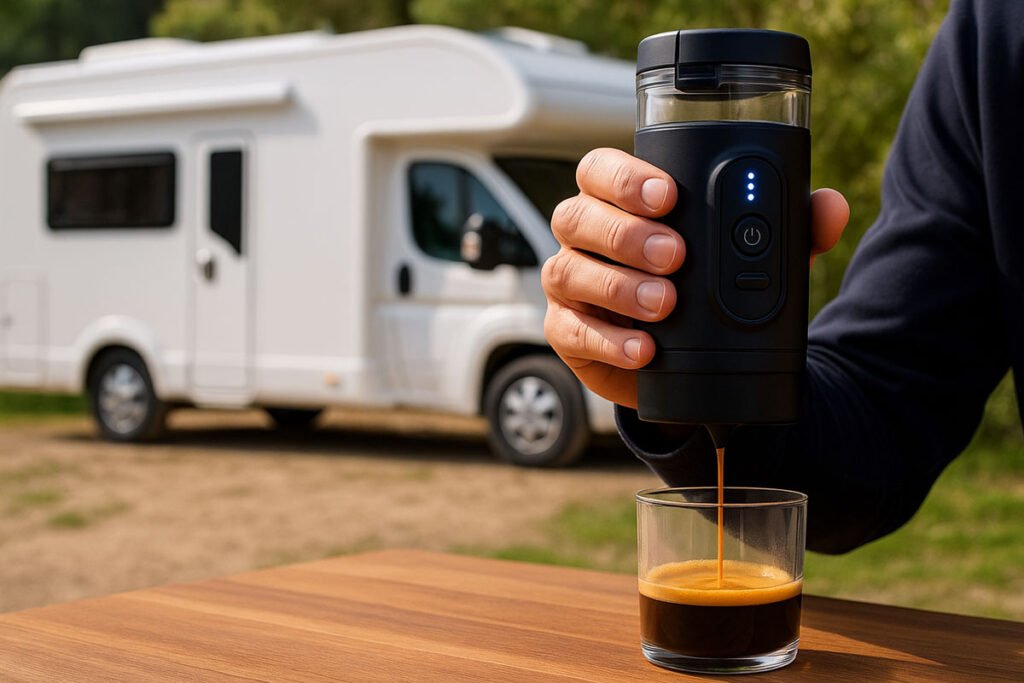 Cafeteras espresso portátiles para campers y autocaravanas