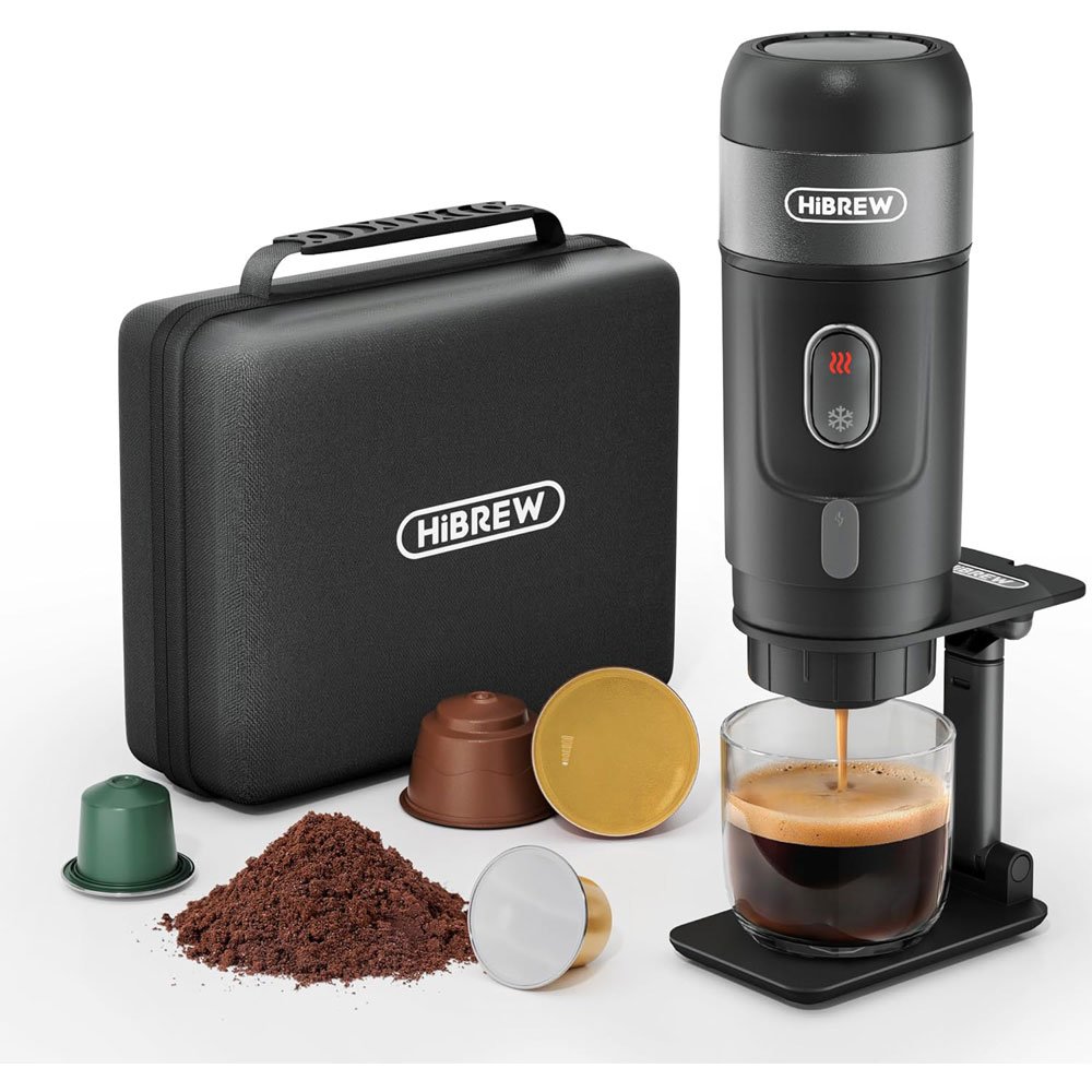 cafetera espresso portátil HiBREW H4B 2 en 1
