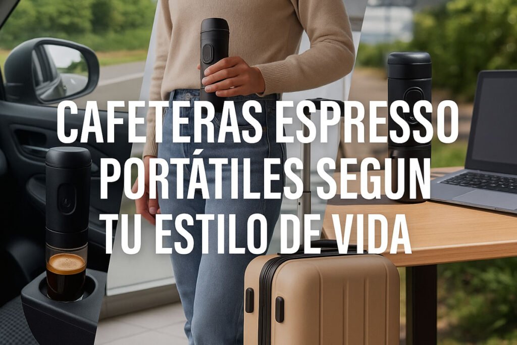cafeteras espresso portatiles segun su uso y estilo de vida