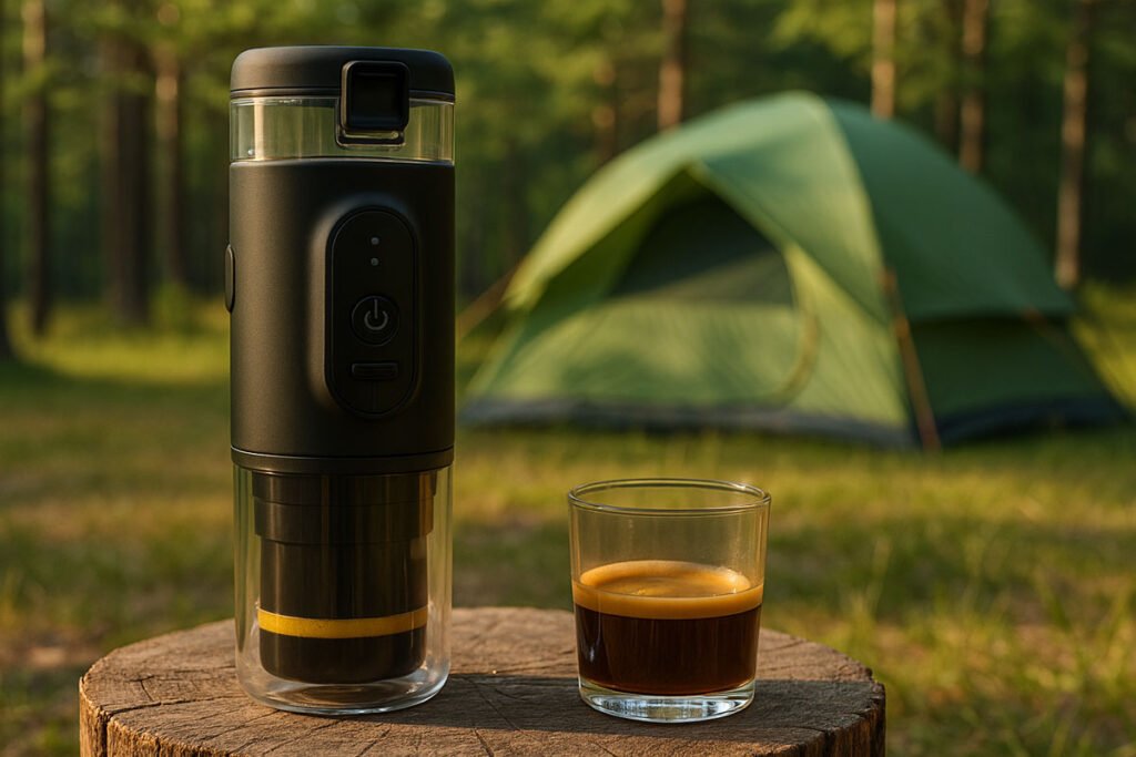 Cafeteras espresso portátiles para camping sin electricidad: café auténtico en plena naturaleza