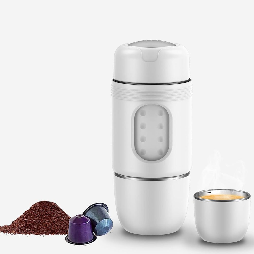 STARESSO Mini cafetera de espresso portátil con caja de transporte