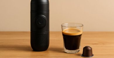 Cafetera Nespresso portátil