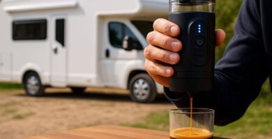 Cafeteras espresso portátiles para campers y autocaravanas