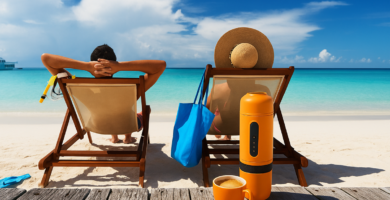 Cafeteras espresso portátiles para viajeros de vacaciones